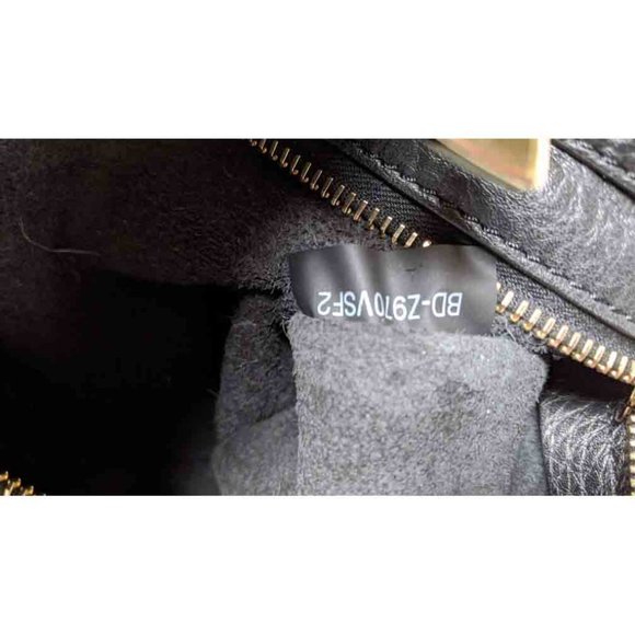 SOLD Valentino Black Rockstud Trapeze Bag - Picture 6 of 8